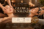 GLOW & UNWIND (Facial & Head Spa)