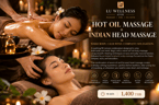 Hot Oil Massage + Indian Head Massage