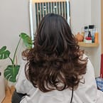 Shampoo & Curl Blow Dry