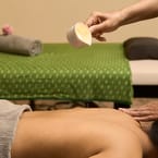 Hot Aroma Candle Massage