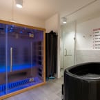 Cold Plunge 10°C + Infrared Sauna
