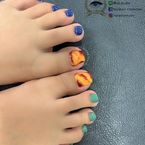 Gel Polish Feet