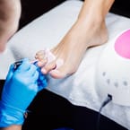Foot Spa + Gel Color