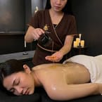 Hot Coconut Oil Massage