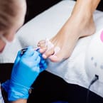 Gel Polish Feet