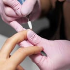 Remove Nail Extension PVC for resting