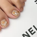 E-Foot File + Cleaning + Gel Color