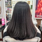 Wash and Straight Blow Dry