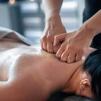 Massage syndrome de bureau