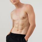 Full stomach & chest