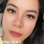 Ping Skies Eyelash Extension