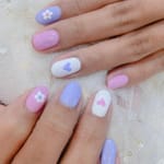 ทาสีเจลมือ