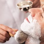 Shaving with hot towel (Price Start)