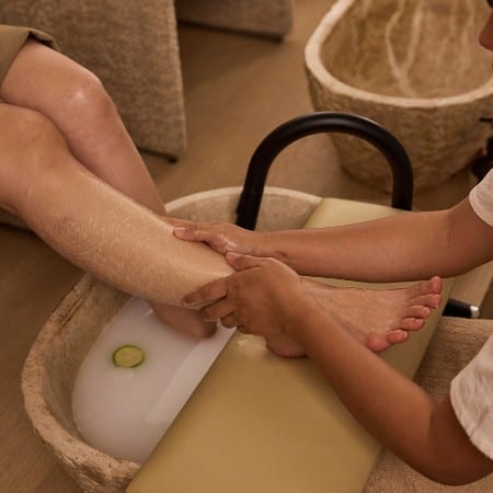 Foot Scrub Massage