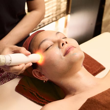Signature Face & Body Massage + RF Face & Eye Firming