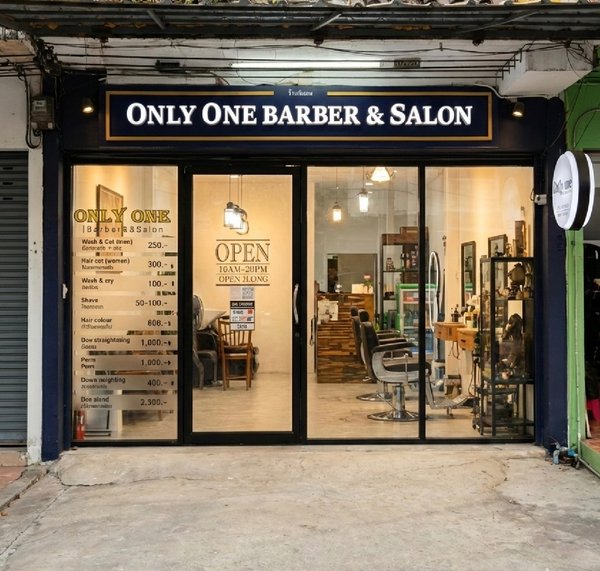 ONLY ONE BARBER and SALON