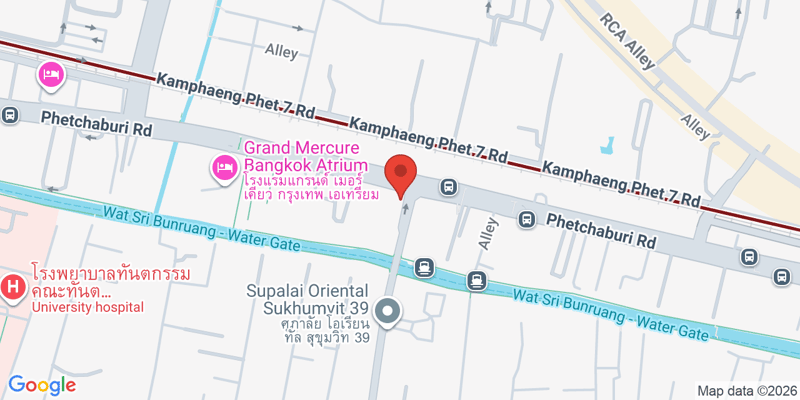 1980 Phetchaburi Rd, Bang Kapi, Huai Khwang, Bangkok 10310