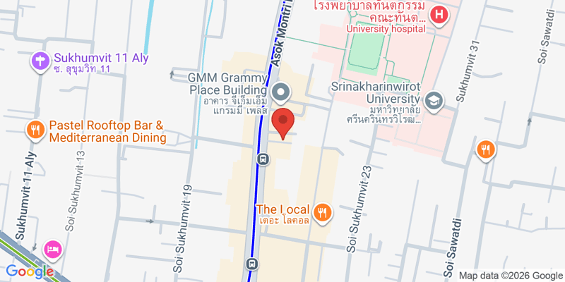 44/25 Sukhumvit 21 Rd, Khlong Toei Nuea, Watthana, Bangkok 10110