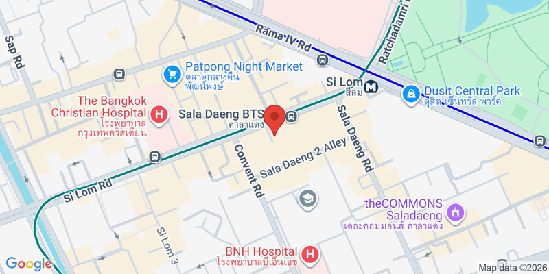 281/5 Silom 1 Alley, Si Lom, Bang Rak, Bangkok 10500