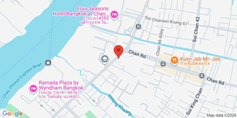 1927 ถ. เจริญกรุง Wat Phraya Krai, Bang Kho Laem, Bangkok 10120