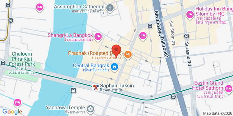 Elton House 3 Fl., Charoen Krung 46 Alley, Bang Rak 10500 Bangkok