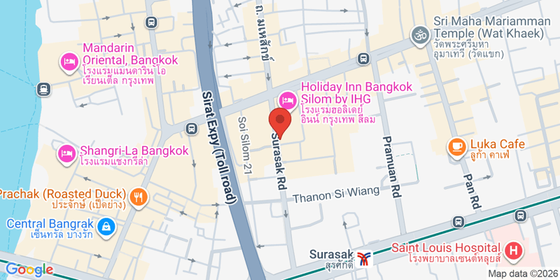Holiday Inn, Floor G Room, No.1-2, 981 BCC Rd., Silom, Bang Rak