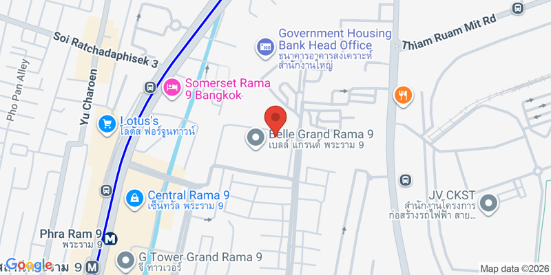 อาคารเบล ร้านเสริมสวย cealeb ห้อง 131 เดอะช็อปปส์ แกรนด์ พระราม9 bg 12a Rama IX Rd, Huai Khwang, Bangkok 10310
