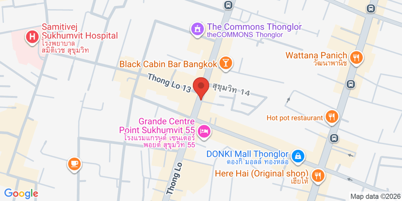 320/1 Thong Lo, Khlong Tan Nuea, Watthana