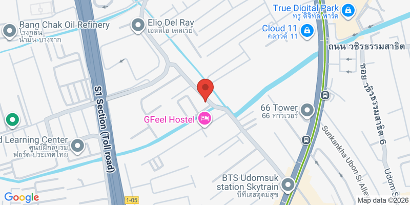 308/3 Sukhumvit 66/1 Rd., Bang Chak, Phra Khanong, Bangkok 10260