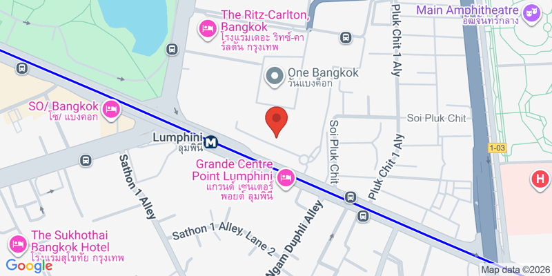 4th Floor, Parade One Bangkok, Witthayu Rd, Lumphini, Pathum Wan, Bangkok 10330