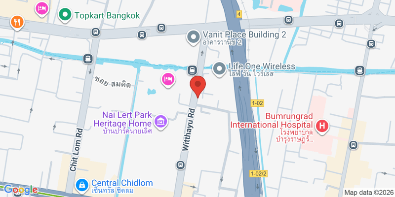 5, 9 Soi Nai Loet, Lumphini, Pathum Wan, Bangkok 10330