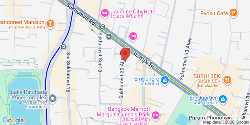 1 Sukhumvit 20 Alley, Khlong Toei Nuea, Khlong Toei, Bangkok 10110