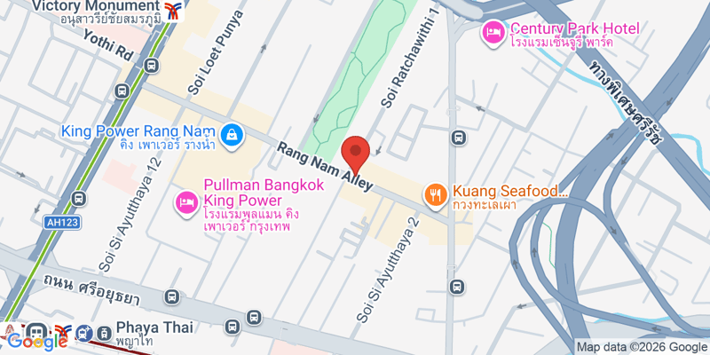 101/2-3 Alley, Thanon Phaya Thai, Ratchathewi, Bangkok 10400
