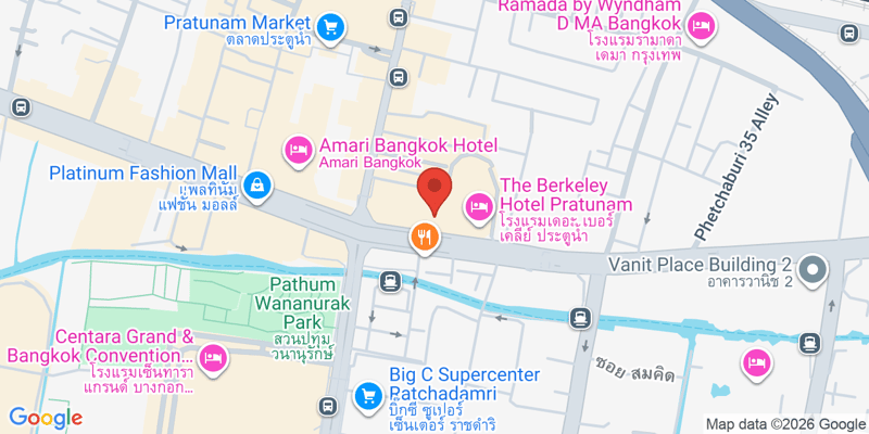 The Palladium World Shopping 555, 2F, Room 2A133 Ratchaprarop Rd, Makkasan, Ratchathewi, Bangkok 10400