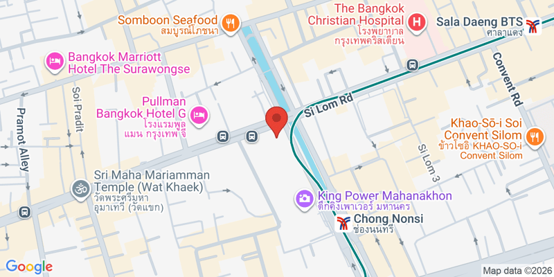 491/18 Silom Plaza 2nd Fl., Silom Rd., Silom, Bang Rak
