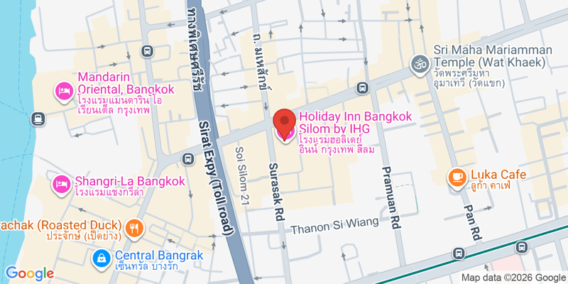 Holiday Inn Bangkok Silom by IHG, 981 Si Lom Rd., Si Lom, Bang Rak