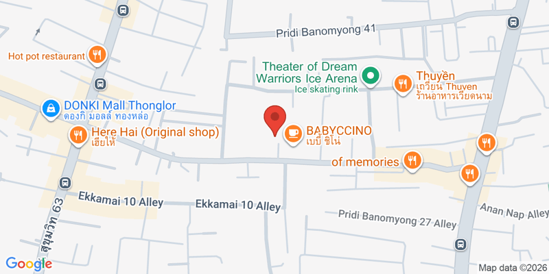 Casa Viva Condo, 47 Soi Sukhumvit 63, Khwaeng Khlong Tan Nuea, Watthana, Bangkok 10110