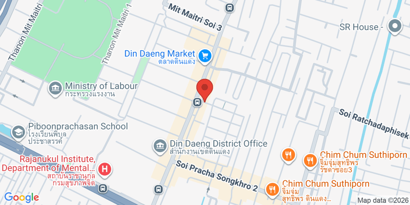 550/24 Alley, Khwaeng Din Daeng, Din Daeng, Bangkok 10400